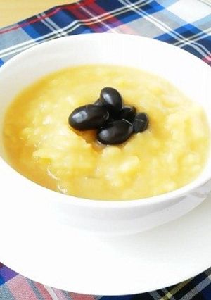 安納芋と黒豆のお汁粉-レシピのメイン写真
