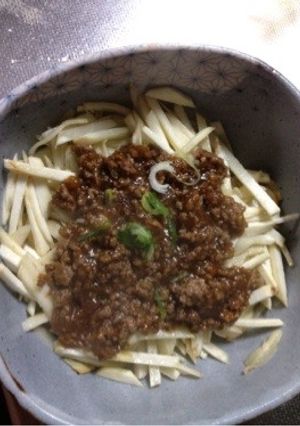 簡単！新食感！里芋炒めのあんかけ-レシピのメイン写真