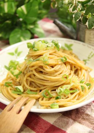 混ぜるだけ☆海苔佃煮チーズパスタ-レシピのメイン写真