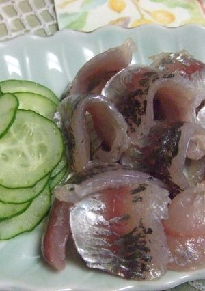 安くて美味しい豆鯵でお刺身作り-レシピのメイン写真