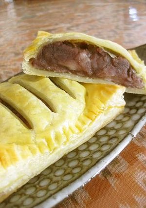 オッサンの余った餅とアンコのパイ包み-レシピのメイン写真
