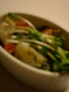 ほたてとトマトの塩昆布あえ-レシピのメイン写真