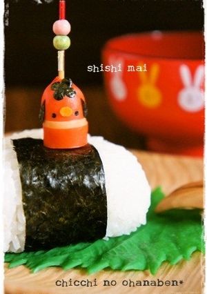 *キャラ弁おかず*赤ウインナDEししまい-レシピのメイン写真