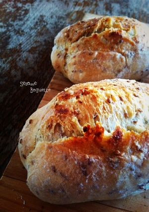 ごまフランスパン-レシピのメイン写真