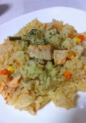 ♬鮭のカレーピラフ♬-レシピのメイン写真
