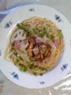 ゆず胡椒風味でとろっと和風スープパスタ-レシピのメイン写真
