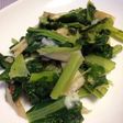 ビタミン菜と茸、モッツァレラのソテー