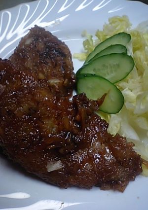 菊芋ハンバーグ-レシピのメイン写真