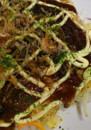 白菜で☆ふわふわお好み焼き♪-レシピのメイン写真