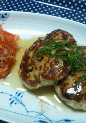 さっぱり・ふわふわ豆腐ハンバーグ-レシピのメイン写真