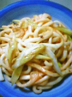 めんたい焼きうどん-レシピのメイン写真