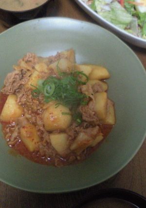 ごはんに合う！簡単キムチ肉じゃが☆-レシピのメイン写真