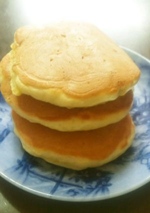 元気回復!豆乳バナナのホットケーキ♪-レシピのメイン写真