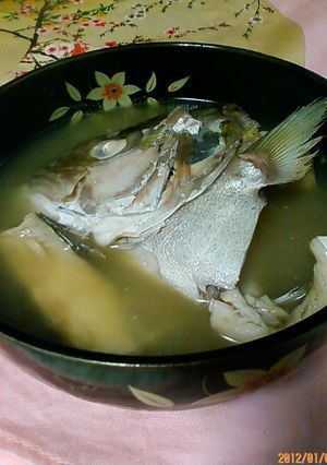 お刺身とった後は～うしお汁-レシピのメイン写真