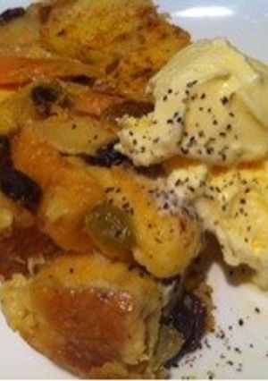 フライパンde焼きりんごプディング♪-レシピのメイン写真
