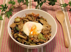 お野菜たーーっぷり♪絶品！甘辛な豚丼★-レシピのメイン写真
