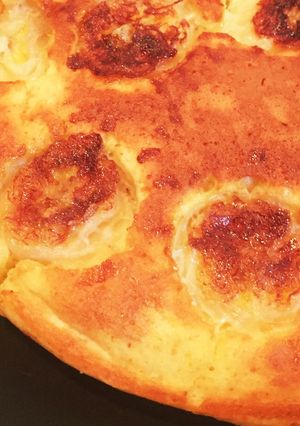 "焼きバナナ"パンケーキ-レシピのメイン写真