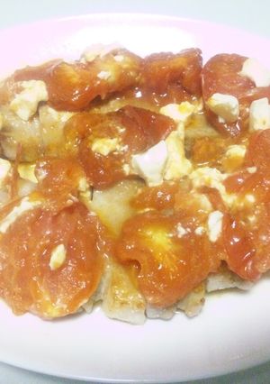 豚ロースの焼きトマトチーズソース-レシピのメイン写真