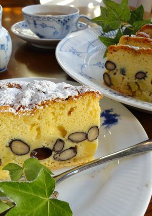 簡単♪おせちの黒豆でパウンドケーキ♪-レシピのメイン写真