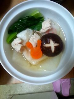 お雑煮。-レシピのメイン写真