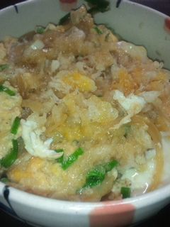 天かす 丼-レシピのメイン写真