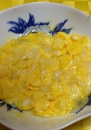 電子レンジで一分！超簡単チーズ餅オムレツ-レシピのメイン写真