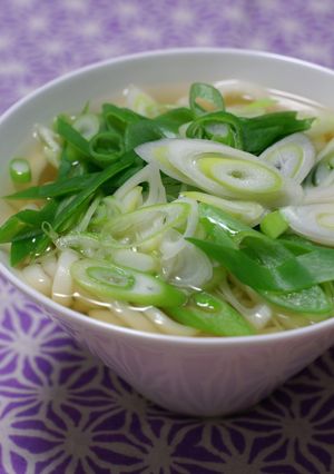 京風ねぎうどん-レシピのメイン写真
