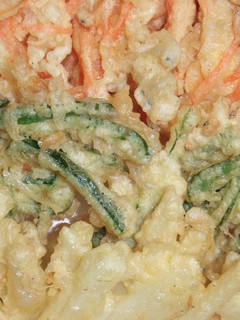 ワインスプリッツァ❤三種お野菜のかき揚げ-レシピのメイン写真