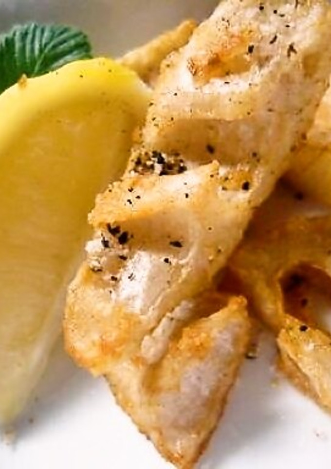 おつまみおかず✻蓮根素揚げ-レシピのメイン写真