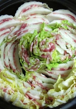 だし汁を使わない白菜豚鍋-レシピのメイン写真