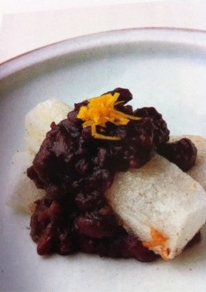 お母さんチョット‼汁なし揚げ餅ぜんざい-レシピのメイン写真