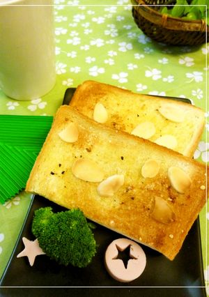 クレソル×レモン汁×粉チーズのトースト-レシピのメイン写真