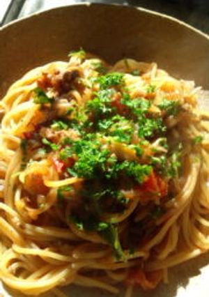 残り物でパスタ*＾-＾*-レシピのメイン写真