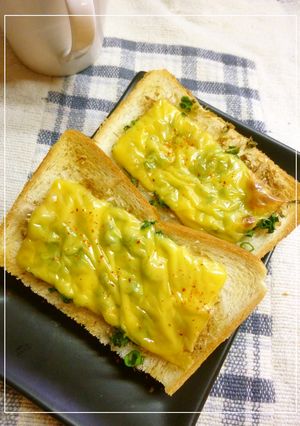 鰹節×葱のクレソルレモントースト-レシピのメイン写真