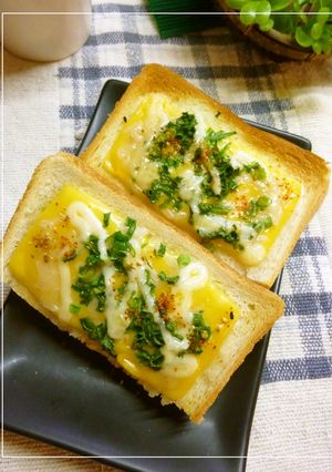 葱×チーズ×塩麹のトースト-レシピのメイン写真