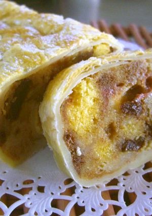 残ったケーキでリメイククラムケーキ-レシピのメイン写真