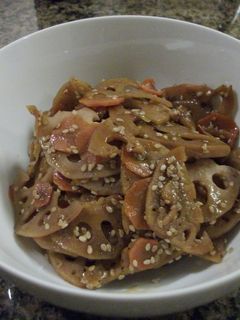 シャキシャキ蓮根のきんぴら-レシピのメイン写真
