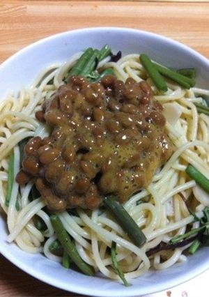 簡単 山菜さっぱりパスタ-レシピのメイン写真