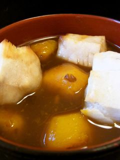 カボチャの餅入りおぜんざい-レシピのメイン写真