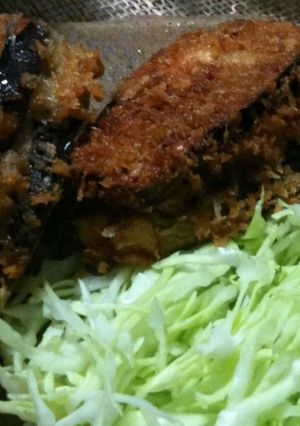 ご飯が進む！ナスのジューシーメンチカツ-レシピのメイン写真