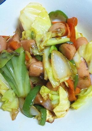 簡単！野菜炒め♪-レシピのメイン写真