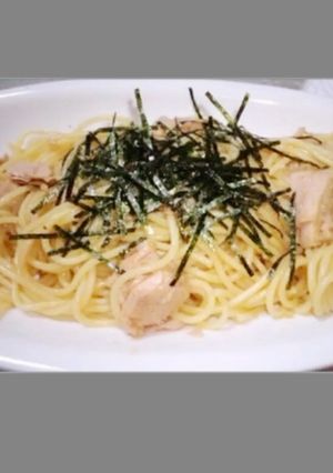 5分で簡単和風ツナスパ-レシピのメイン写真