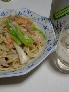 白ワインに合う海鮮塩焼きそば♪-レシピのメイン写真