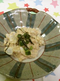 おつまみに里芋の たらこ和え-レシピのメイン写真
