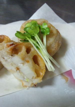 ほっけとレンコンのはさみ揚げ-レシピのメイン写真