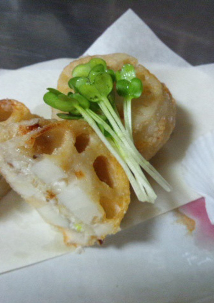ほっけとレンコンのはさみ揚げ-レシピのメイン写真