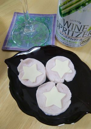 我が家の好きな物　鶏ハム＆チーズ-レシピのメイン写真