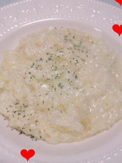 ☆クリームリゾット☆チーズ☆簡単!-レシピのメイン写真