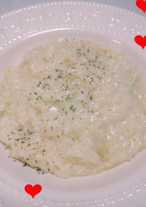 ☆クリームリゾット☆チーズ☆簡単！-レシピのメイン写真