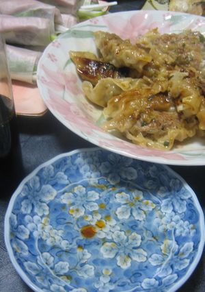 減塩で食べる技(餃子・手巻き）-レシピのメイン写真